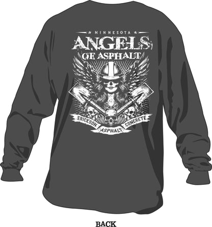 Angel's of Asphalt Long Sleeve - Charcoal